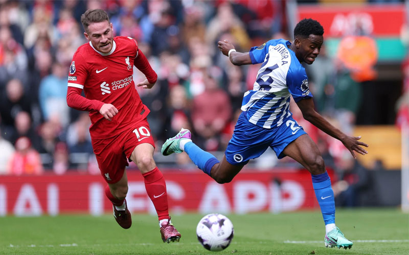 1 liverpool vs brighton Sức mạnh và phong độ Liverpool vs Brighton